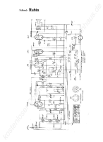 ITT Rubin-radio-1949 - Schematic - Manual 